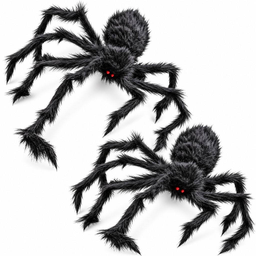 Giant Halloween Spider Set
